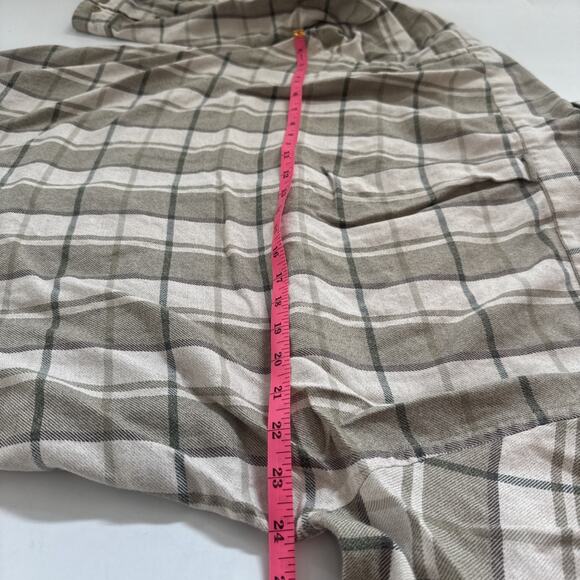 Vintage Faconnable By Albert Goldberg Flannel Sport Shirt Size Medium - Picture 8 of 9